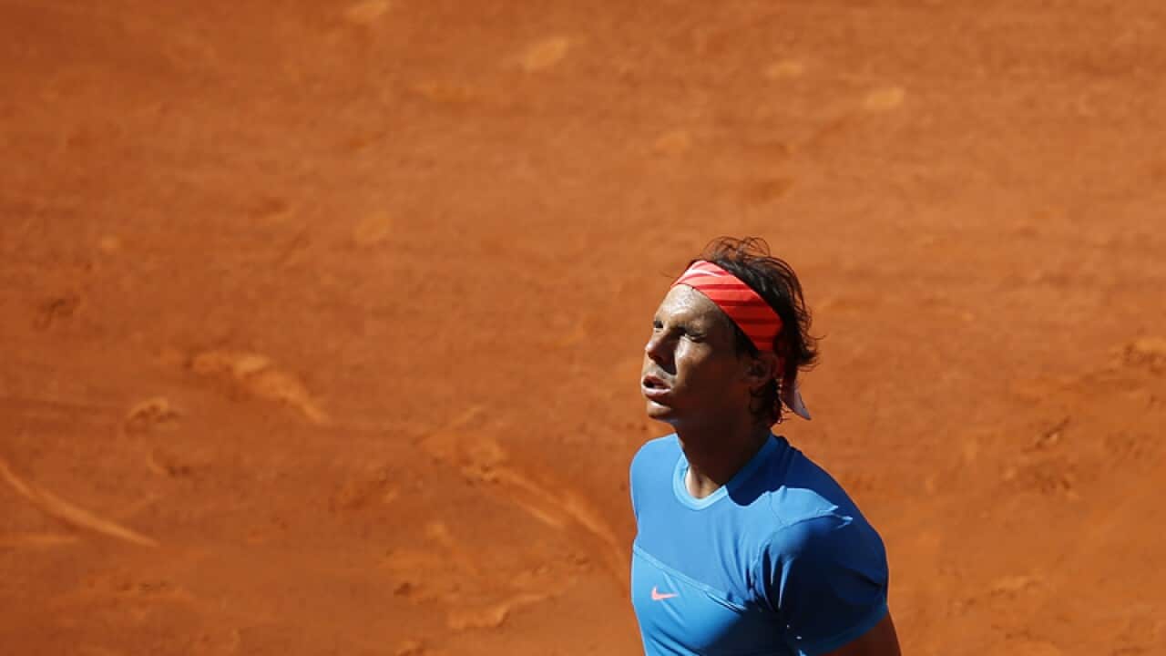 Rafael Nadal of Spain