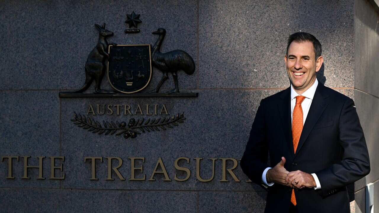 BUDGET23 JIM CHALMERS PORTRAIT