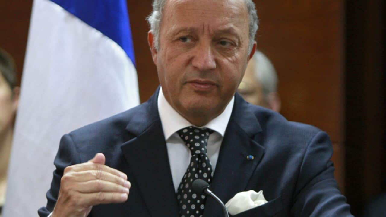 French Foreign Minister Laurent Fabius