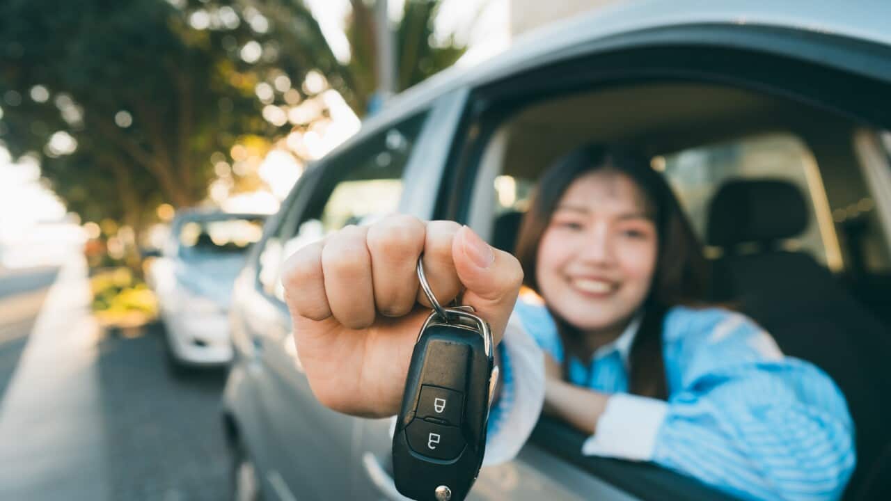 Finally behind the wheel of my dreams.