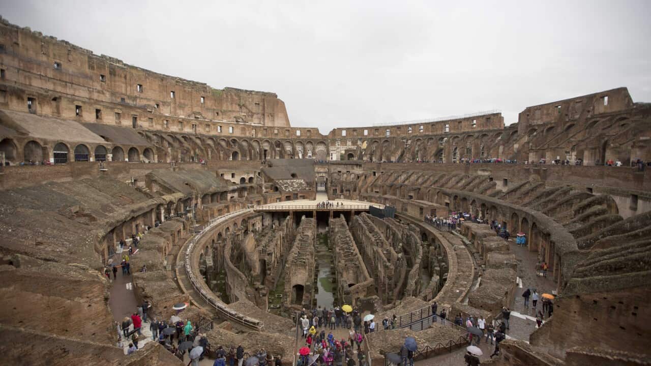 Tourist fined for tagging Colosseum