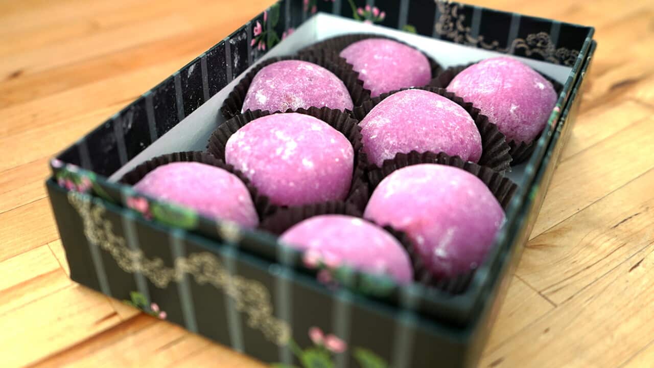 Strawberry daifuku SBS Food