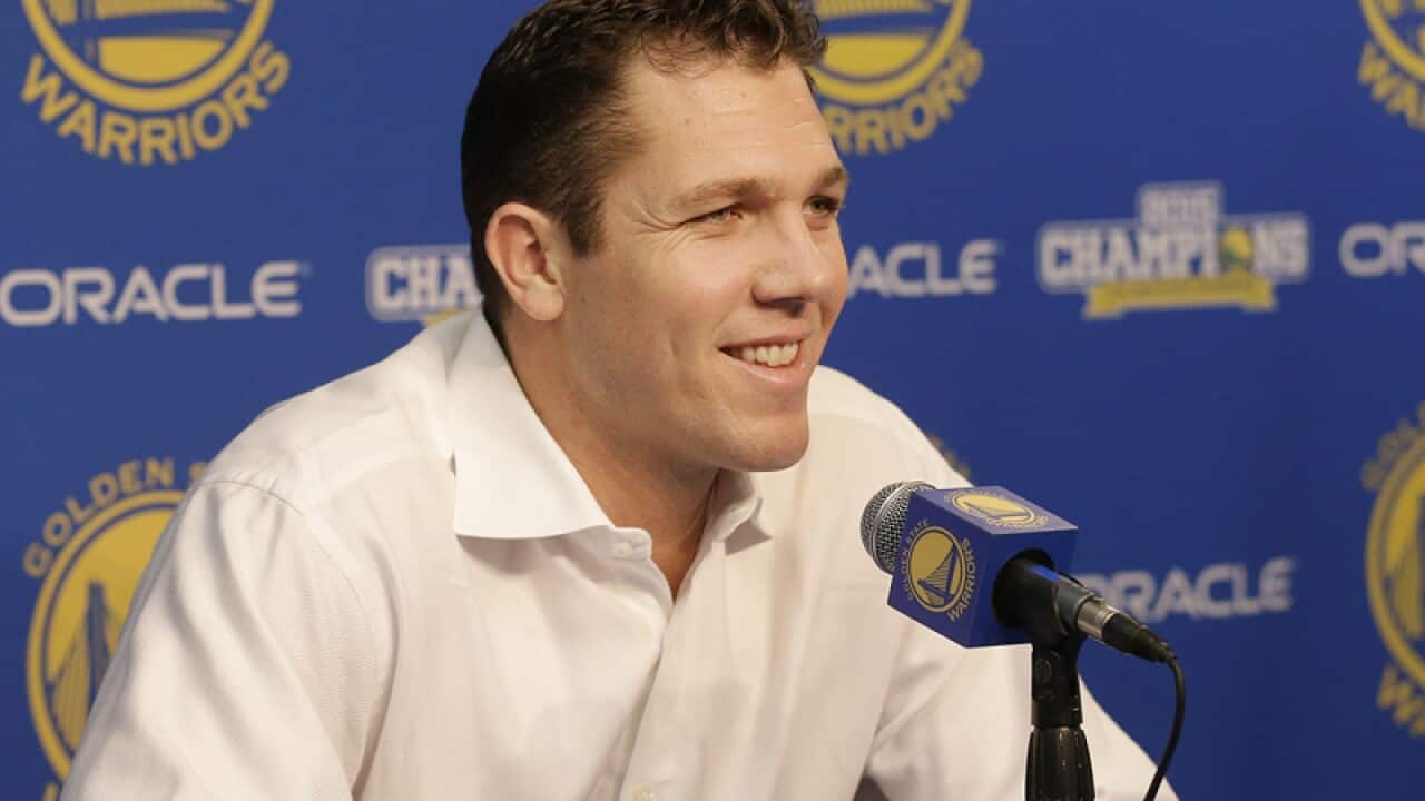 Golden State Warriors interim head coach Luke Walton.