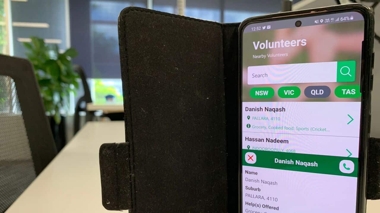 Danish Naqash has developed an app to help their community voluntarily.