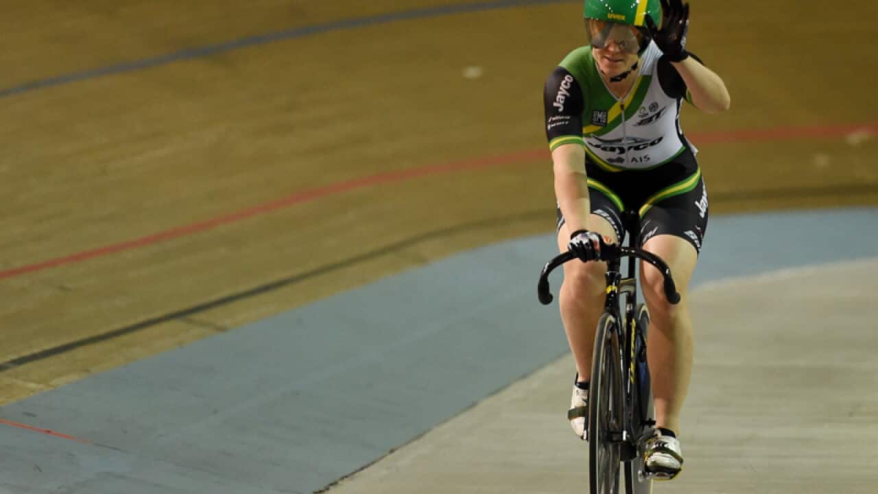 Australian cyclist Anna Meares