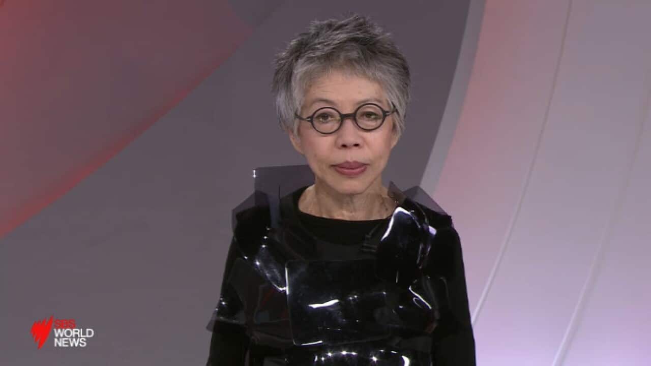 Lee Lin Chin signing off the last time for SBS. 