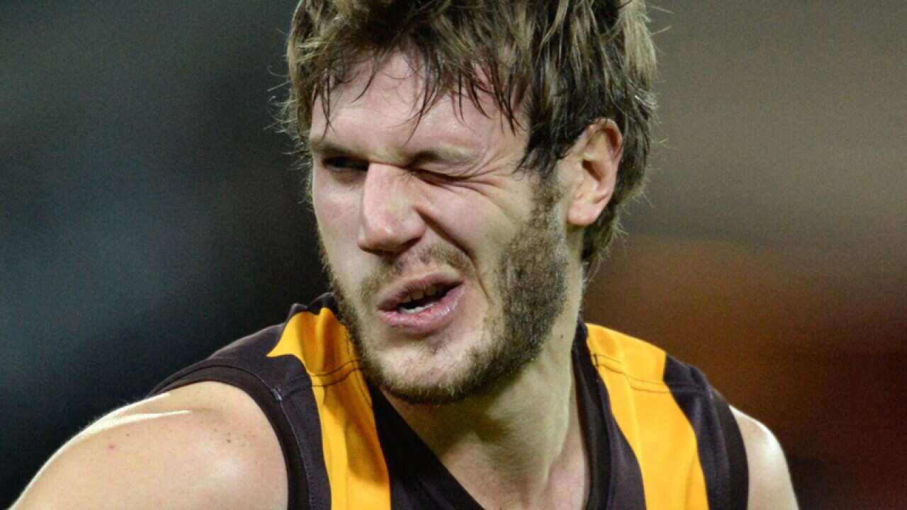 The Hawks' Grant Birchall