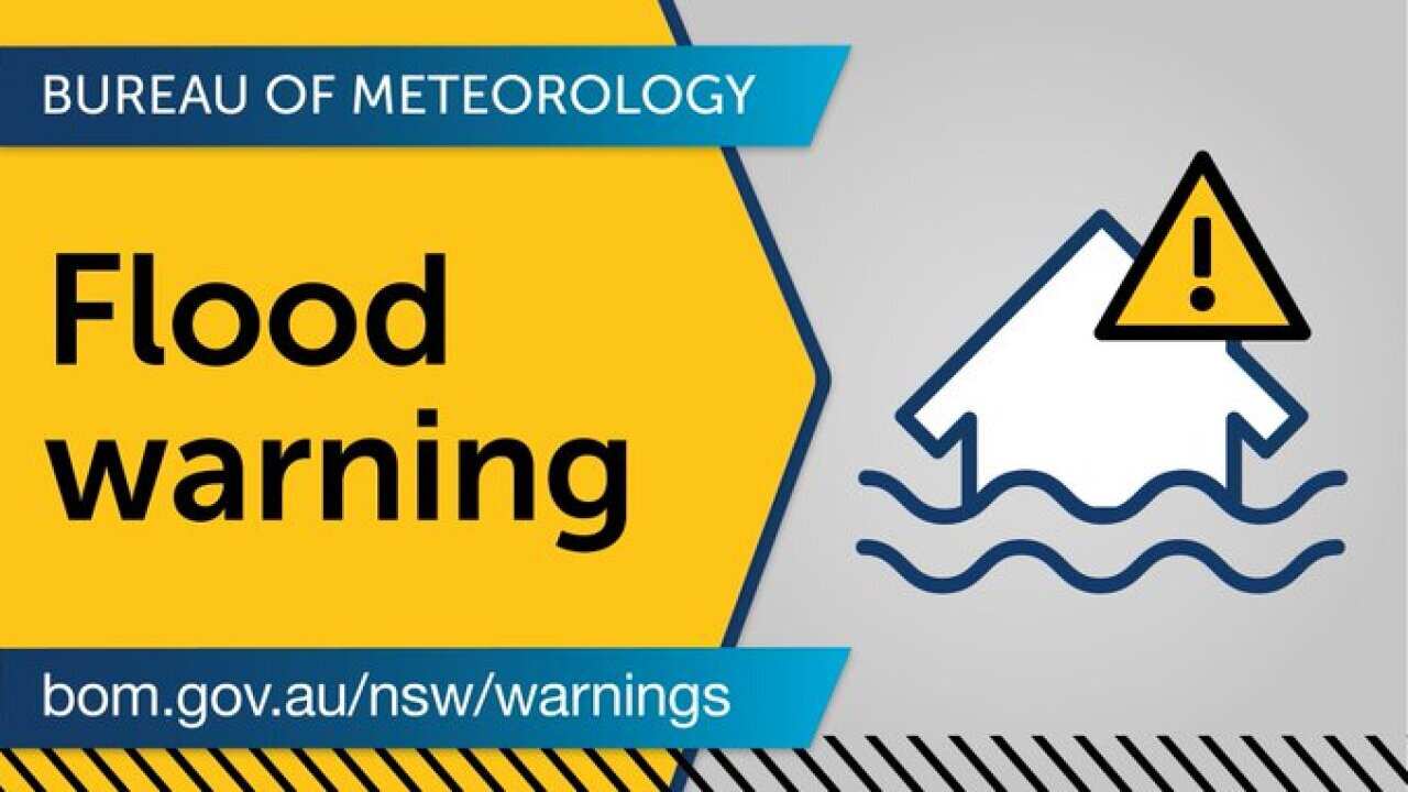 Flood warning in NSW