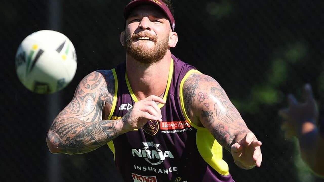 Quensland's Josh McGuire.