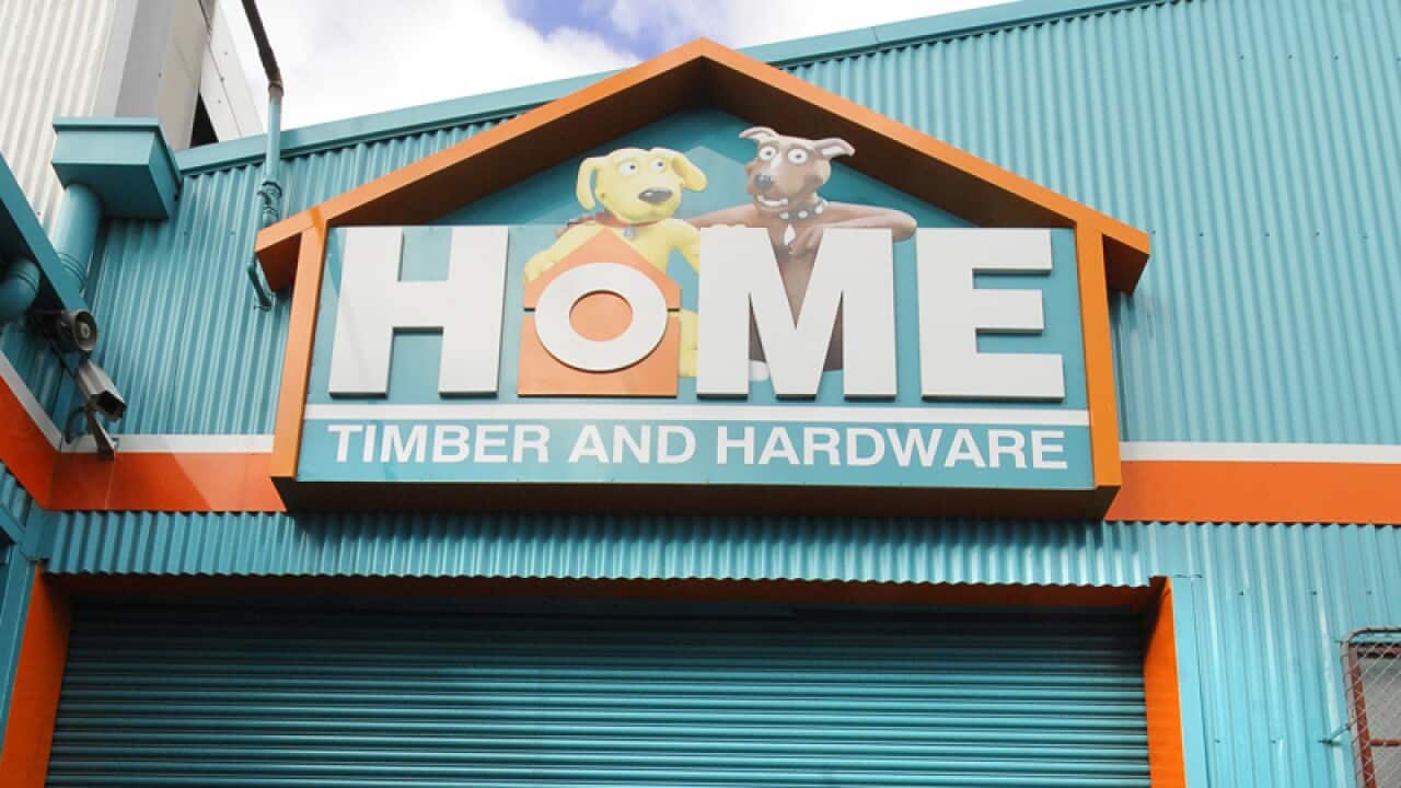 a Home hardware store
