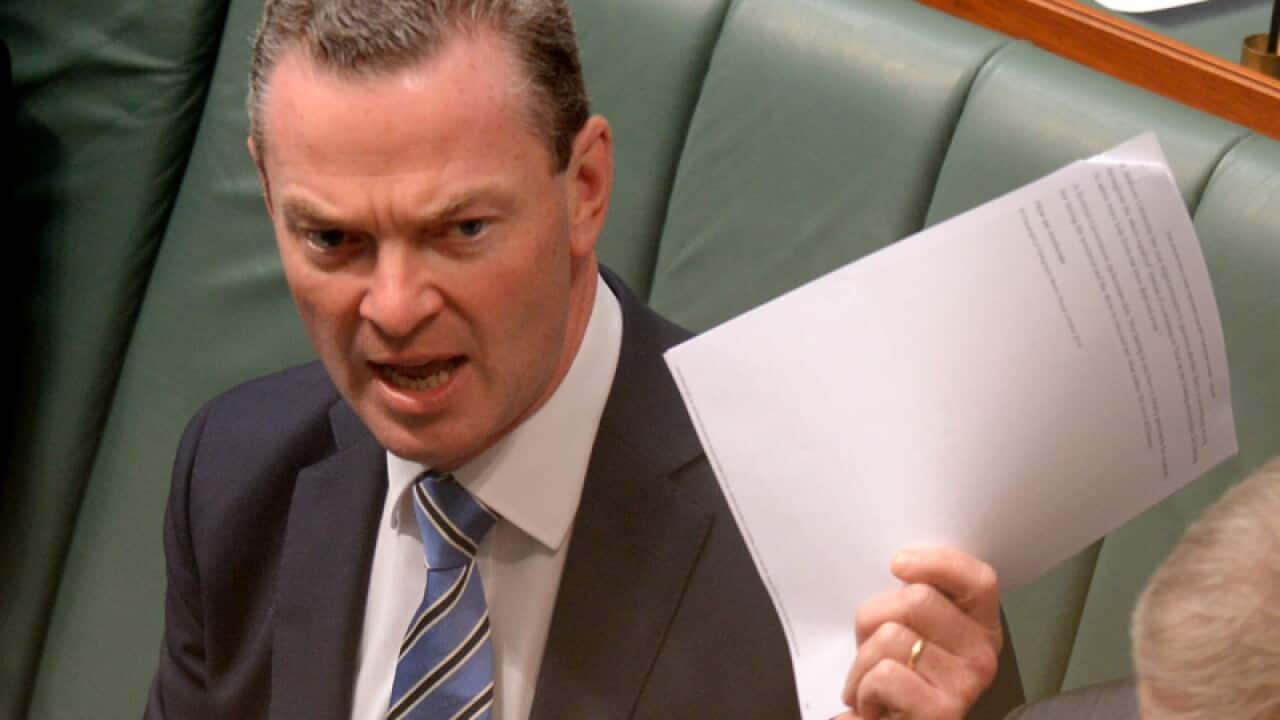Education minister Christopher Pyne.