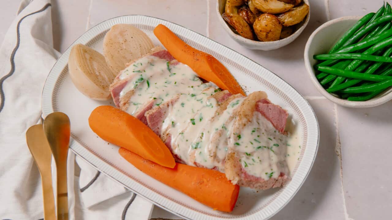 Slow cooker corned beef