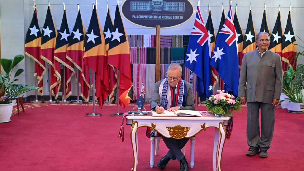 ANTHONY ALBANESE TIMOR LESTE VISIT