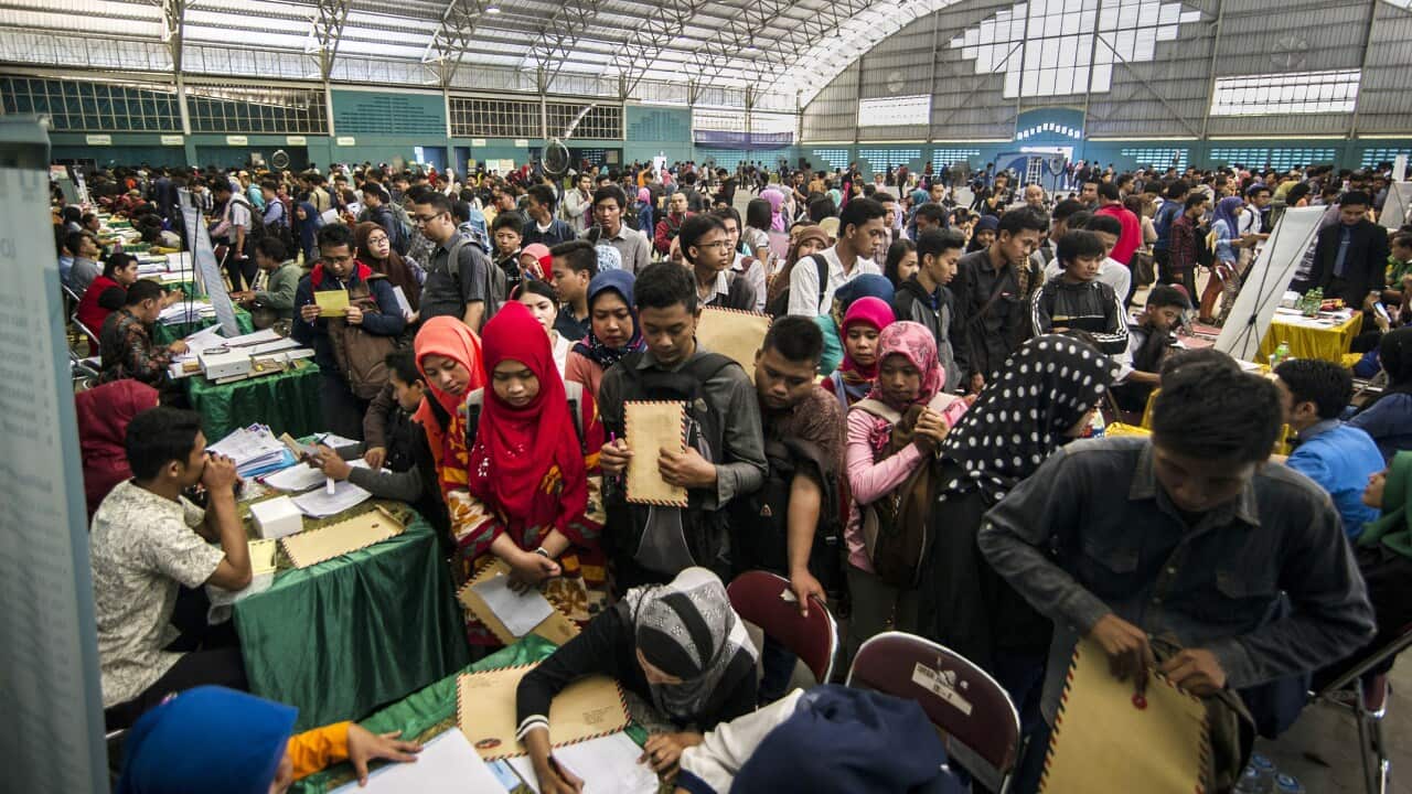 INDONESIA-ECONOMY-UNEMPLOYMENT