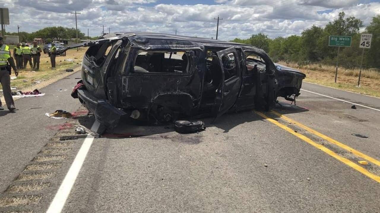 Five people died when a SUV crashed on US/Mexico border