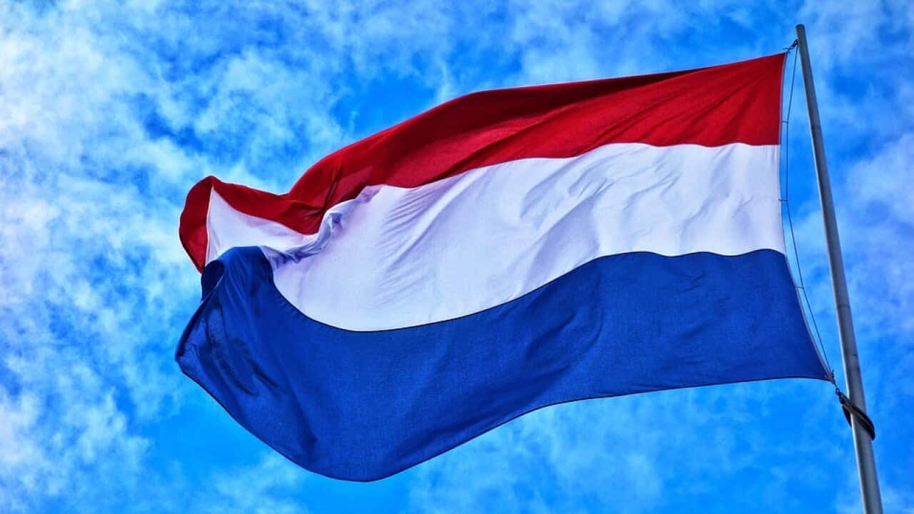 The Dutch flag