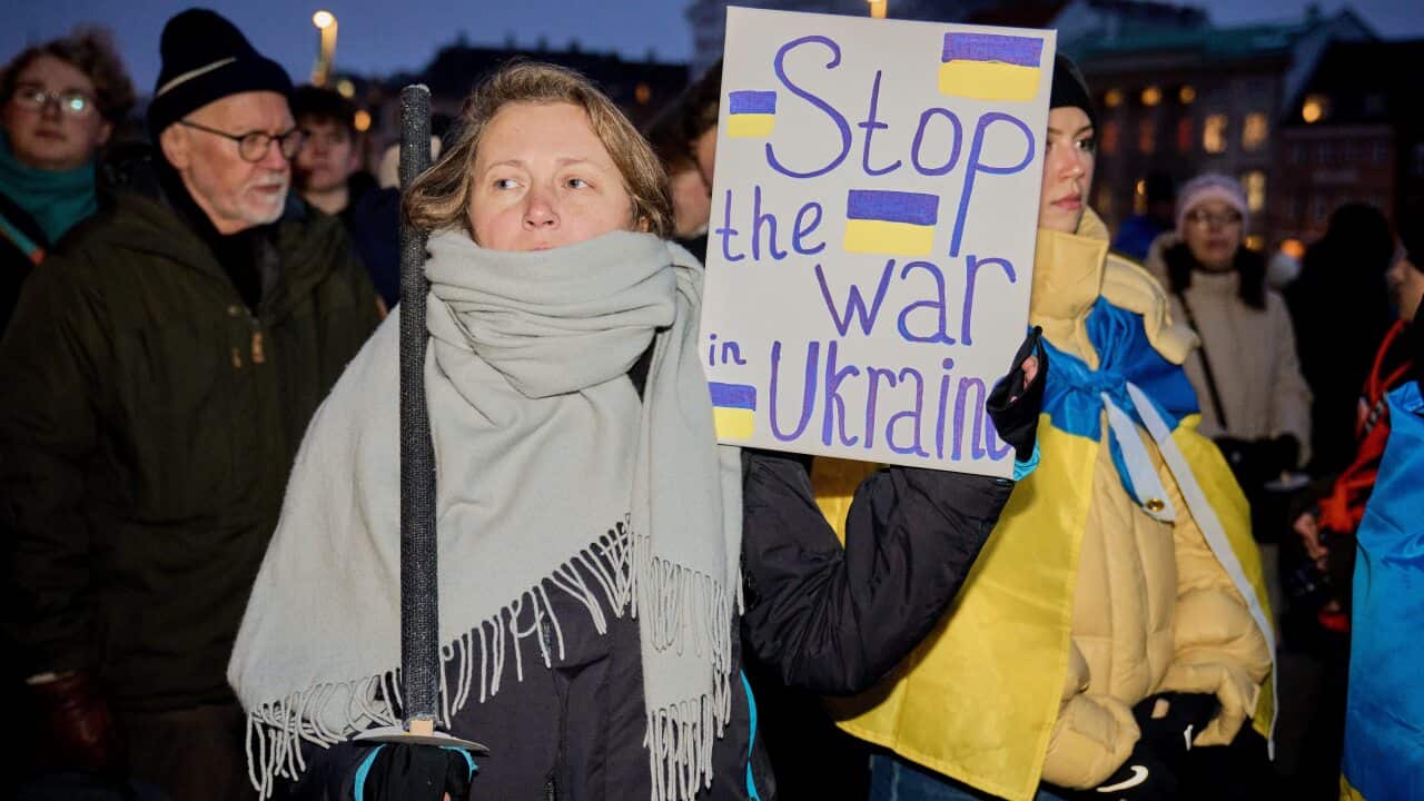 Pro-Ukrainian demonstration