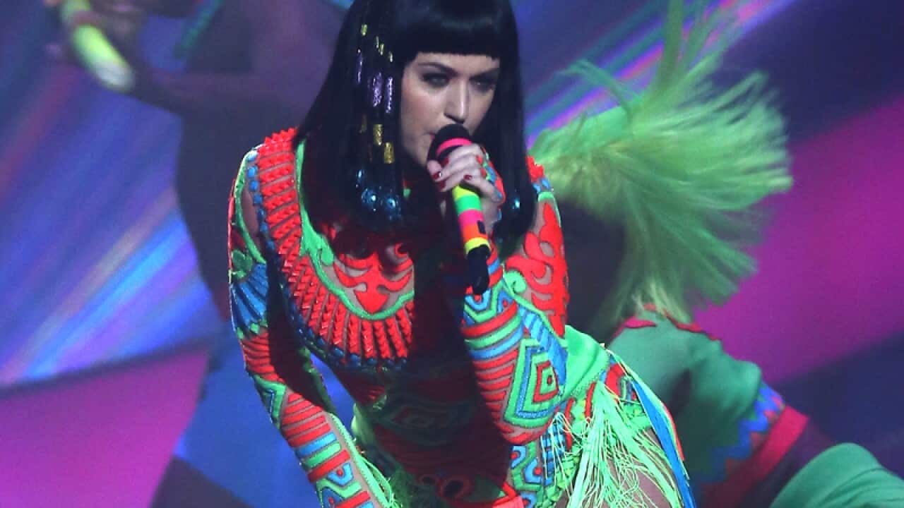 American singer-songwriter Katy Perry