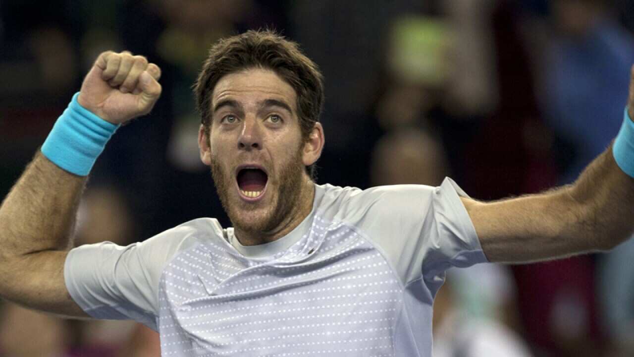 Tennis player Juan Martin Del Potro
