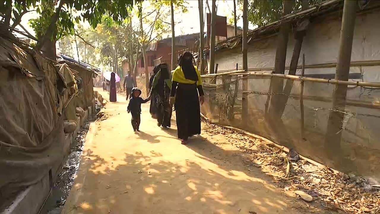 Inside the refugee camp in Cox's Bazar