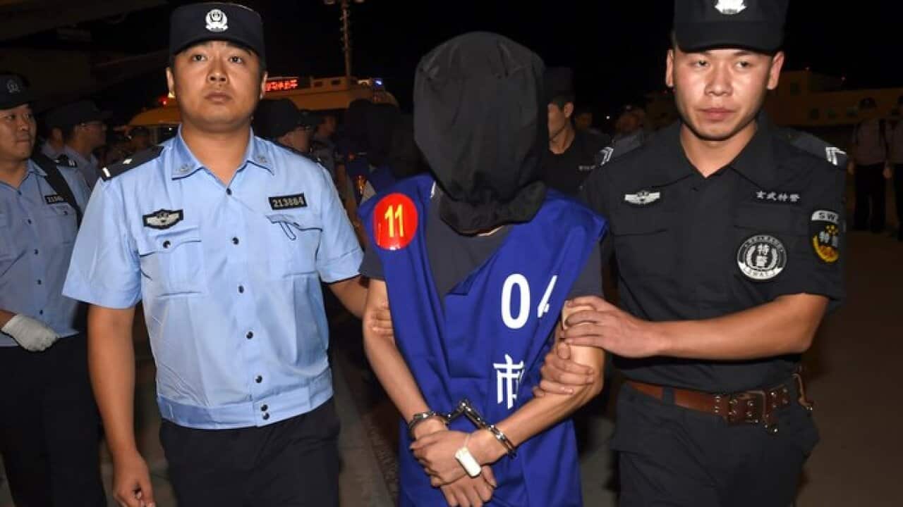 CHINA yesterday announced its determination to crack down on telephone scams