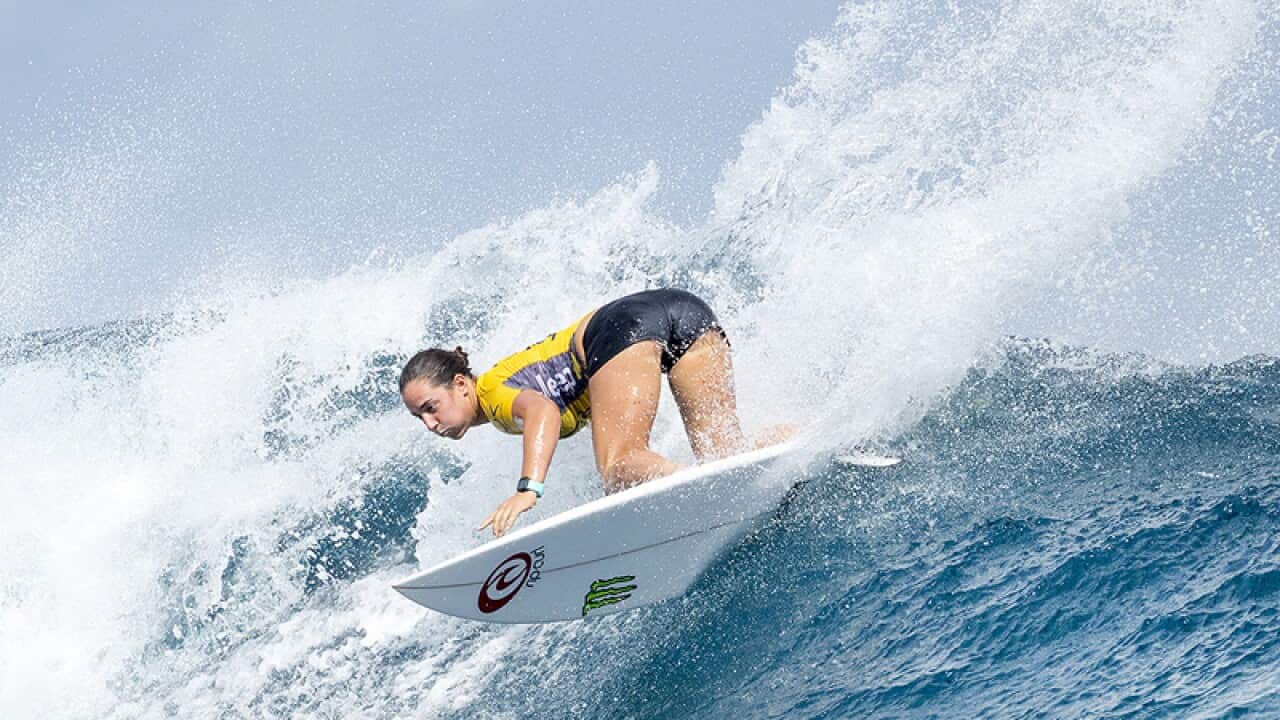 Australian surfer Tyler Wright