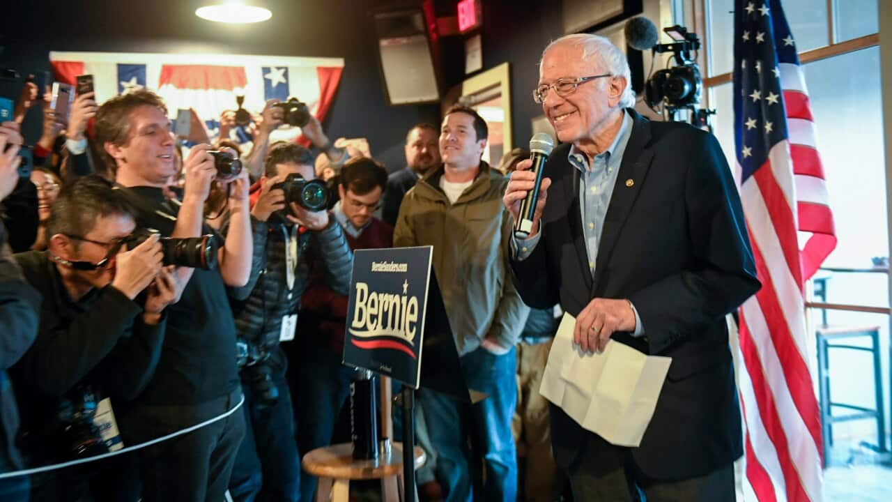 US Senator from Vermont Bernie Sanders has been cast the favourite in the Iowa caucasus in a the series of recent opinion polls.