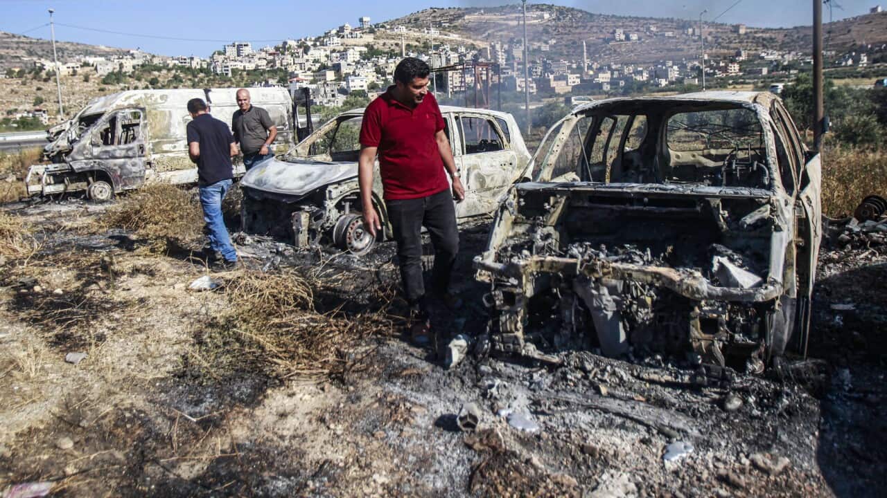 Jewish settlers launched an attack on Al-Laban al-Sharkiyeh town 21 June 2023