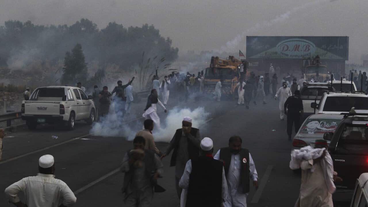 Pakistan protest