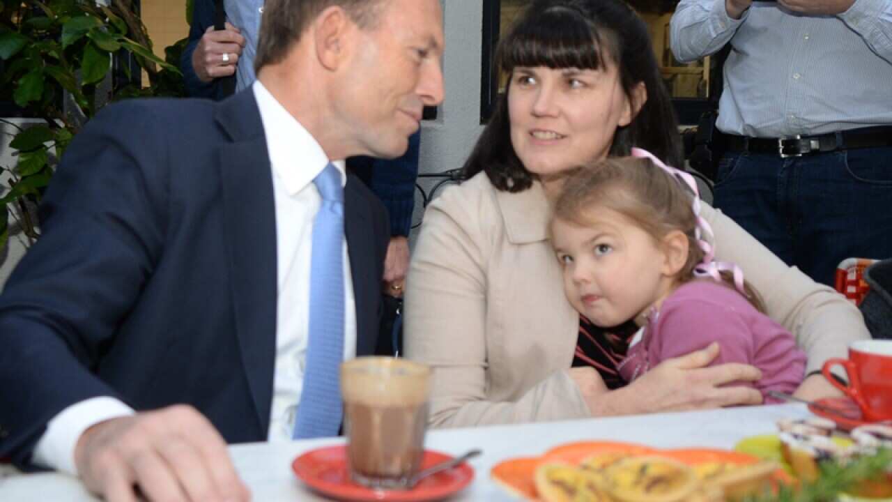 Opposition Leader Tony Abbott formally unveiled his "female-friendly" paid parental leave scheme.