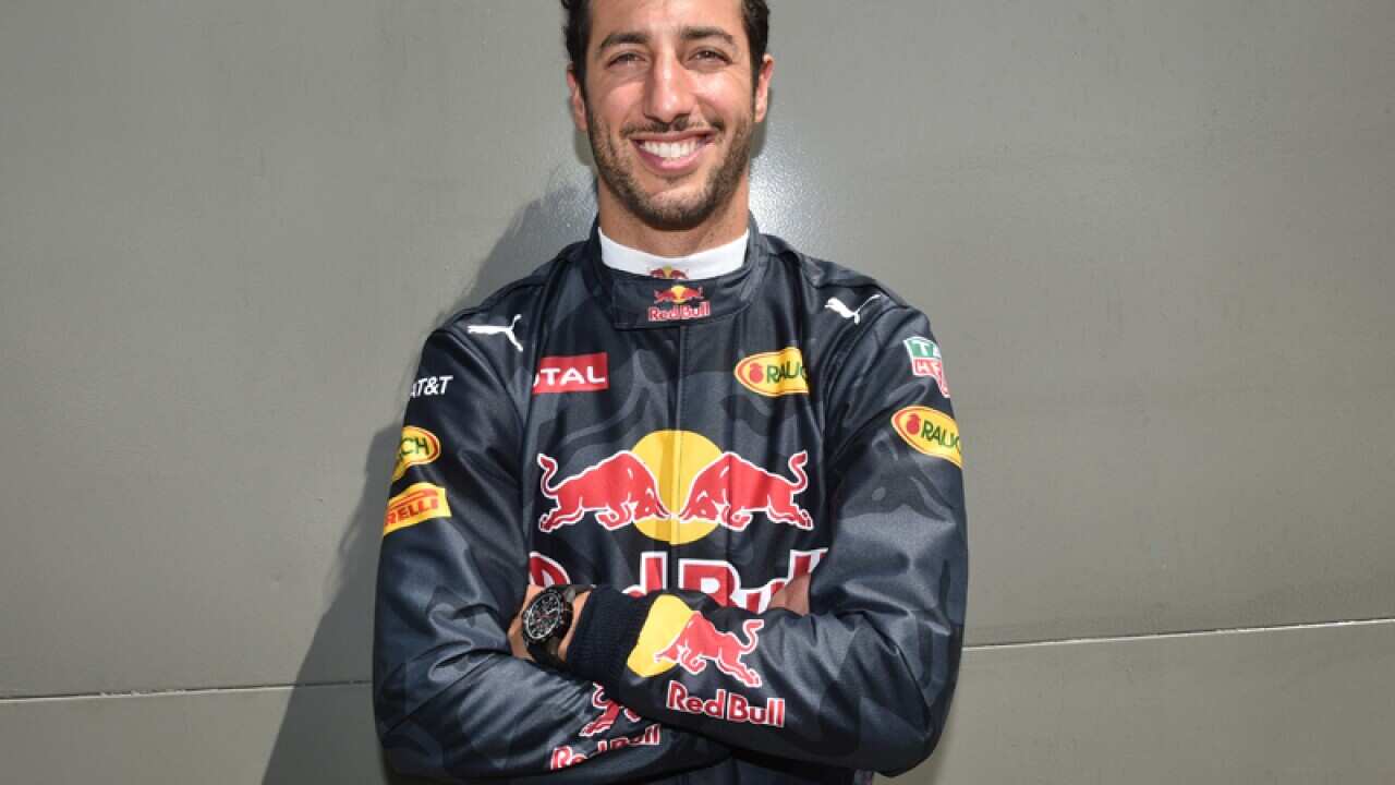 Australian Formula one driver Daniel Ricciardo