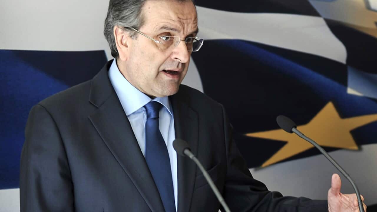 Greek Prime Minister Antonis Samaras