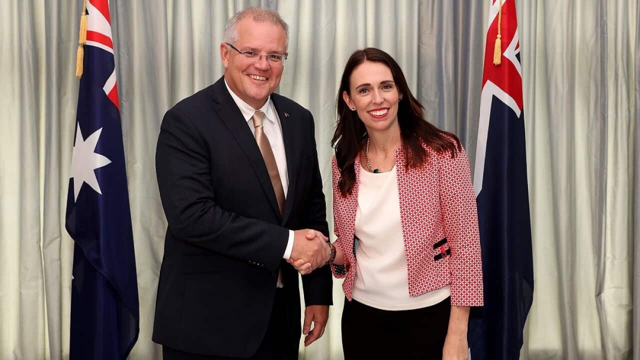 PM Scott Morrison met his NZ counterpart Jacinda Ardern in Auckland for annual talks. 