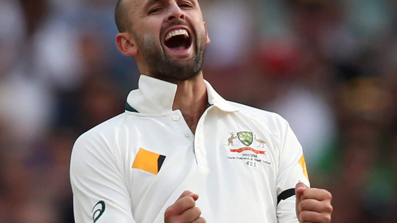 Australia's Nathan Lyon.