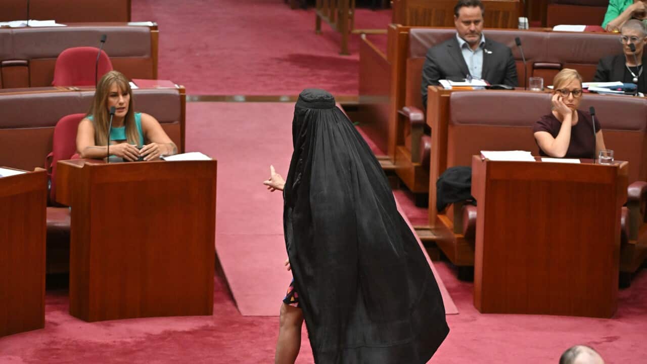 PAULINE HANSON BURQA SENATE