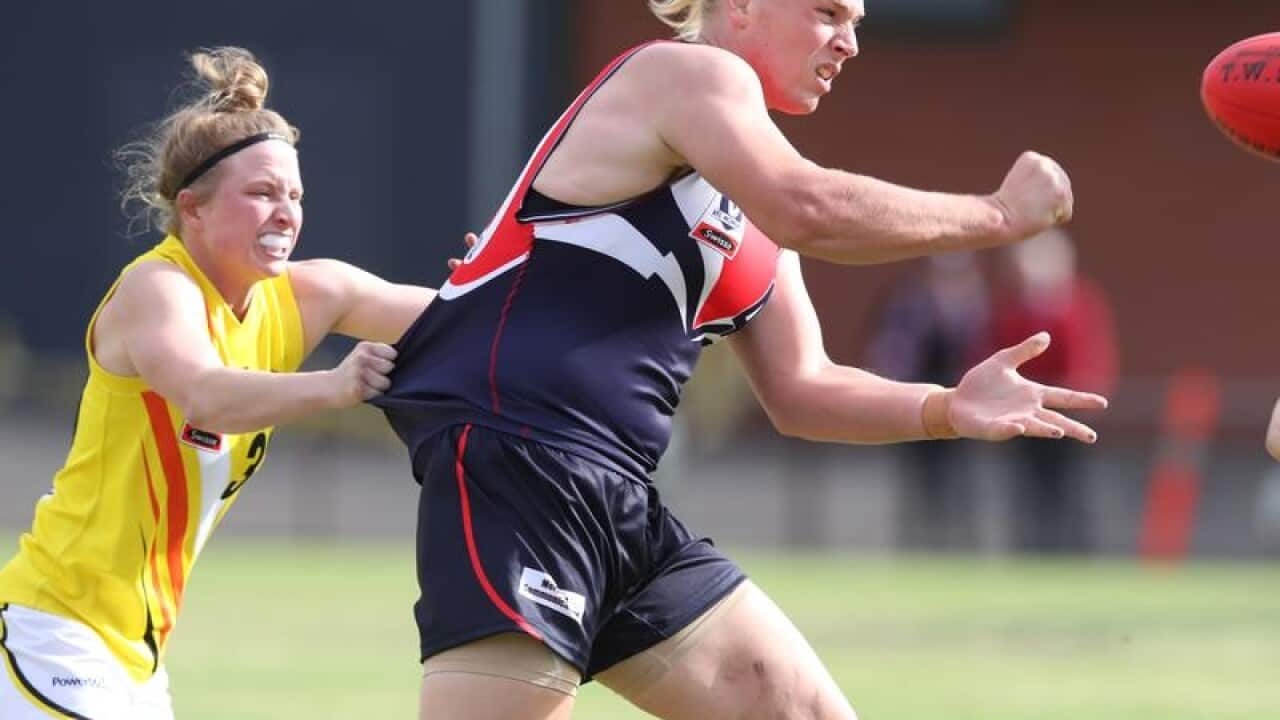 AFL AFLW Hannah Mouncey