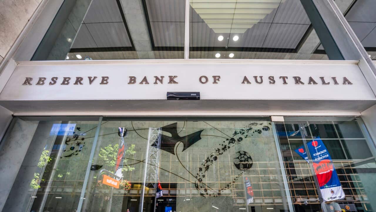 Exterior of the RBA building.