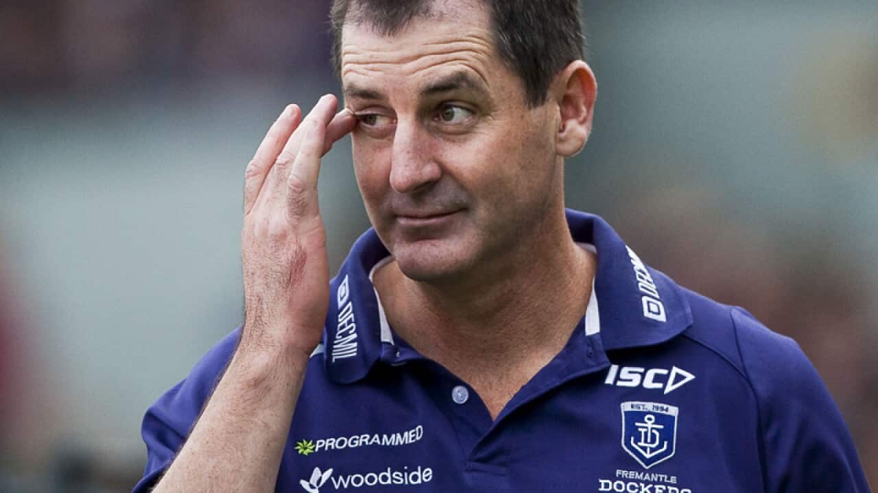 Fremantle coach Ross Lyon
