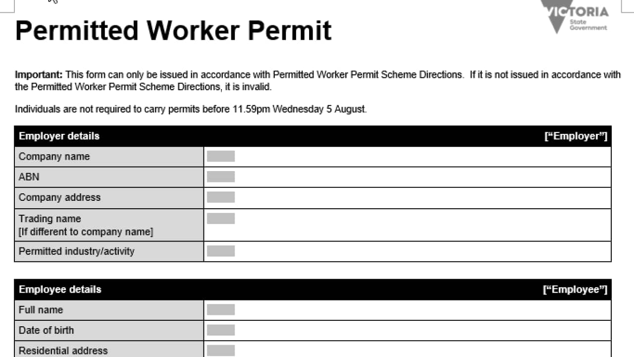 work permit