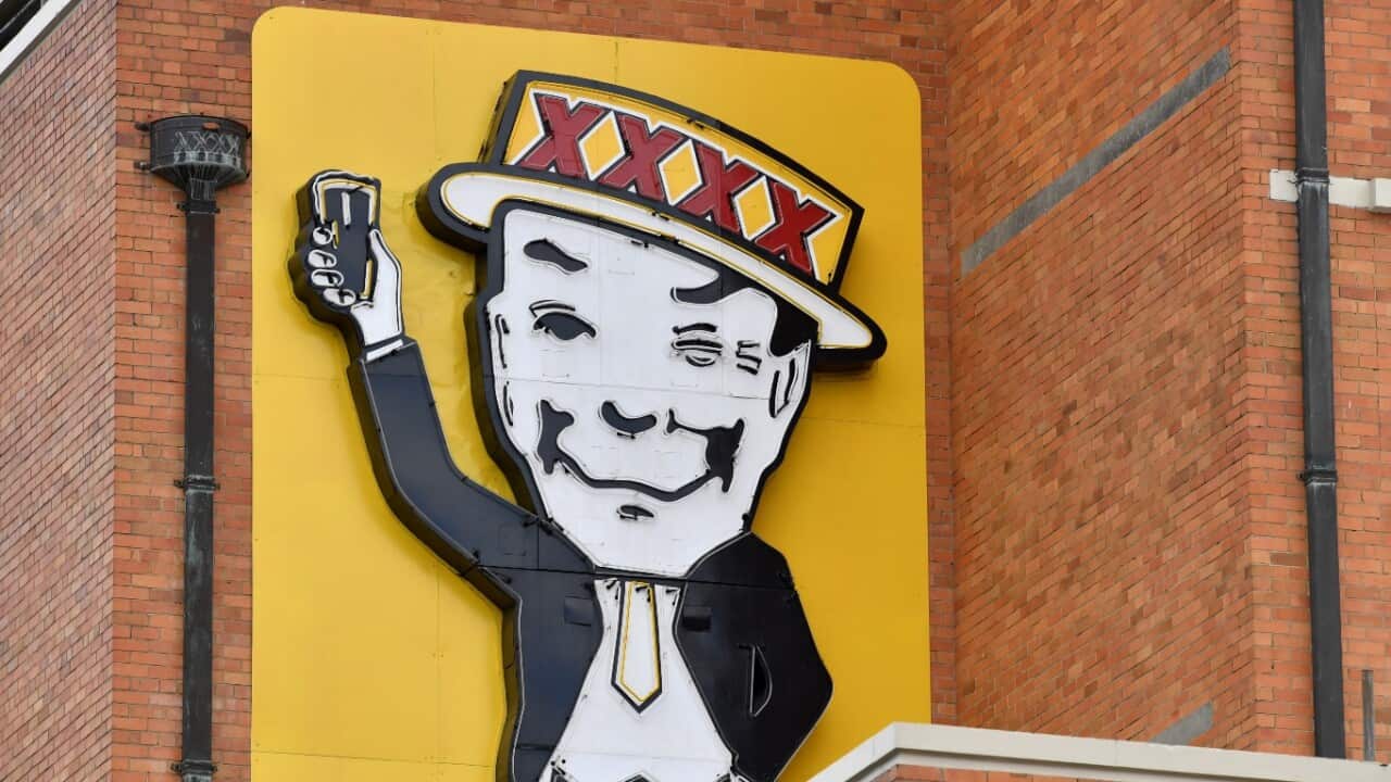 The Castlemaine Perkins Brewery, maker of XXXX Beer in Brisbane