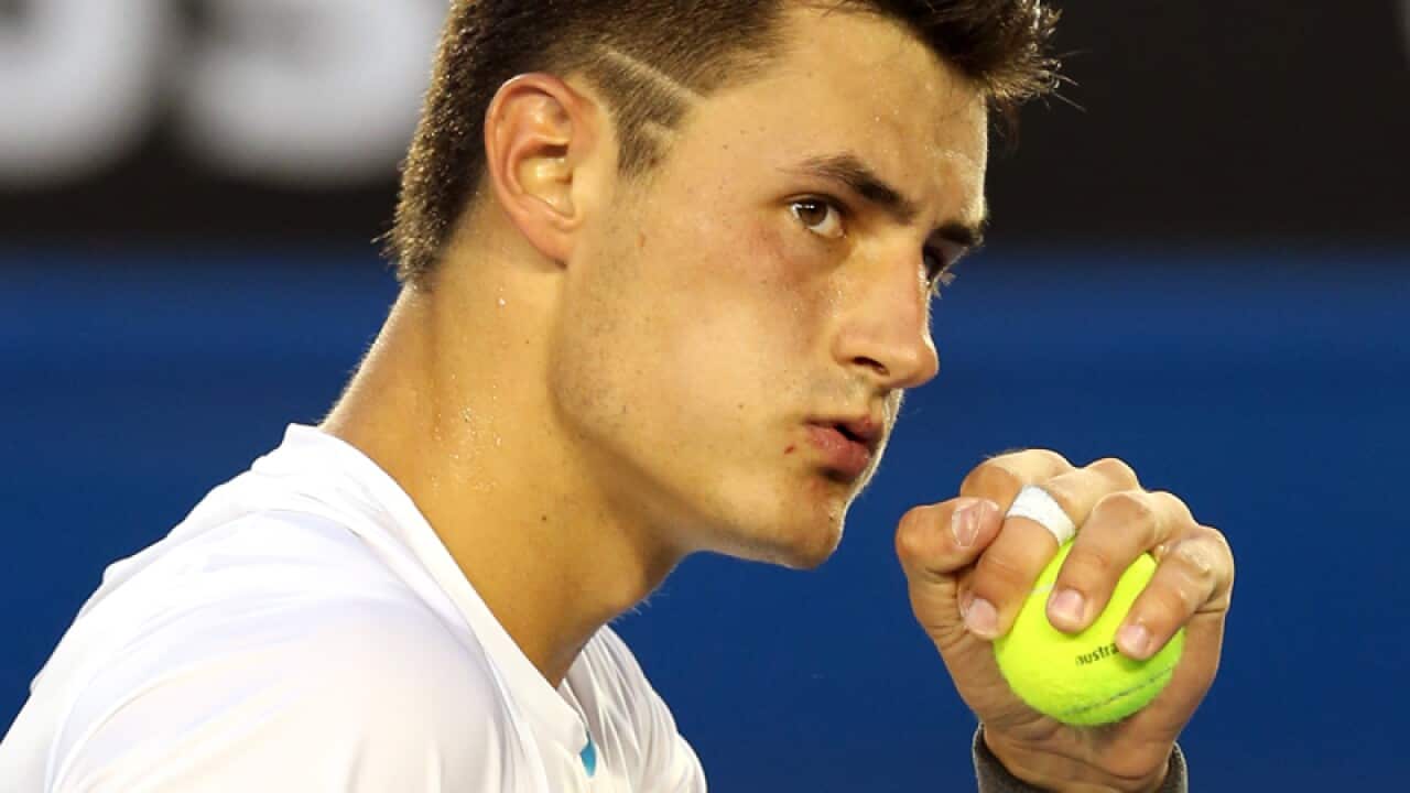 Australian tennis player Bernard Tomic