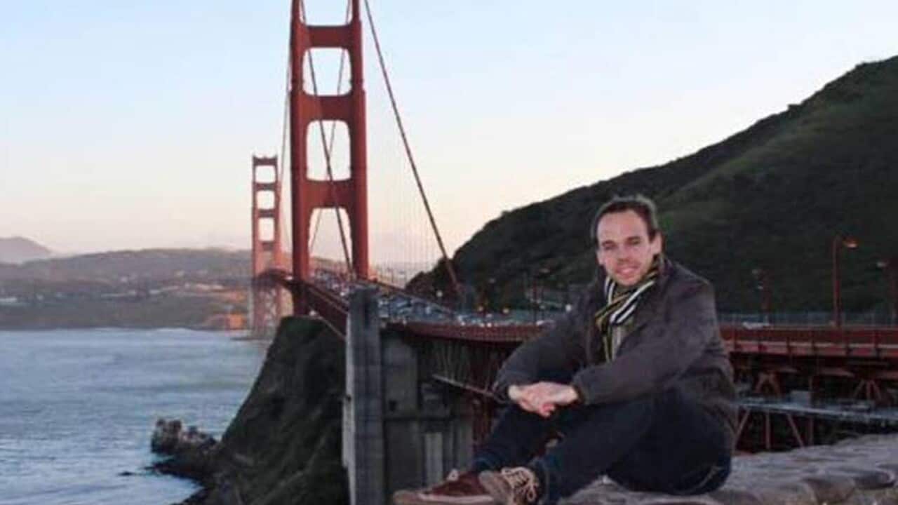 This is an undated image taken from Facebook of  Germanwings co-pilot Andreas Lubitz in San Francisco California.