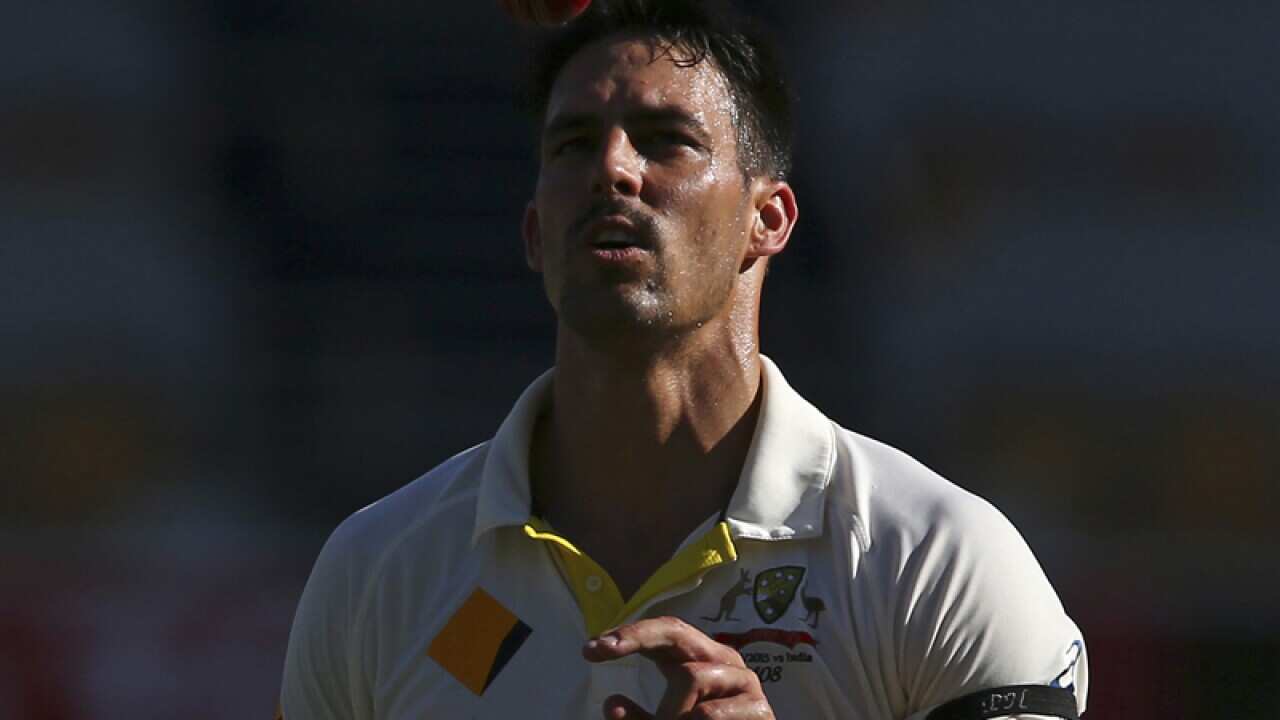Australian pace spearhead Mitchell Johnson