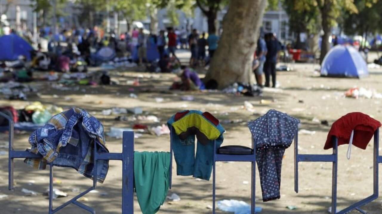Balkan migrants route