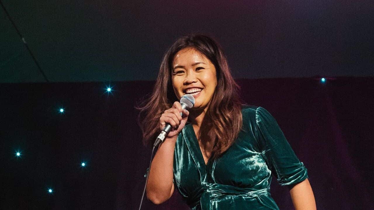 Dianna Nguyen on stage