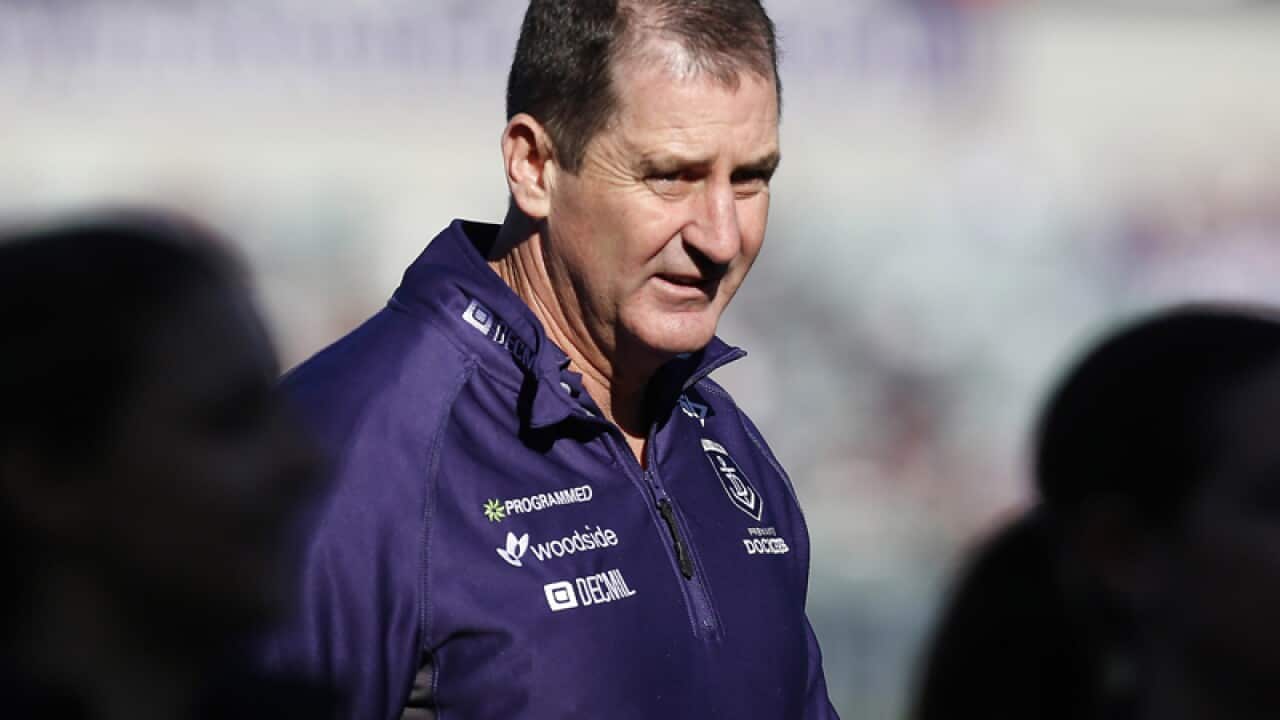 Fremantle coach Ross Lyon