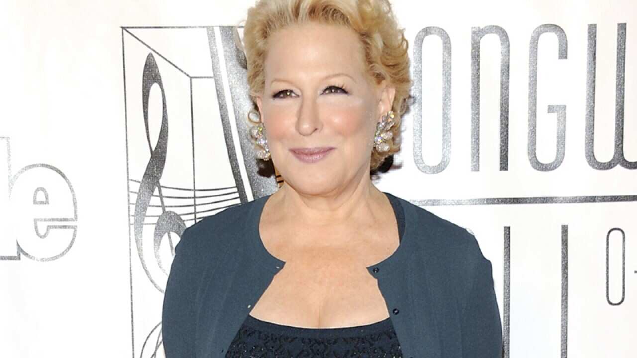 Entertainer Bette Midler