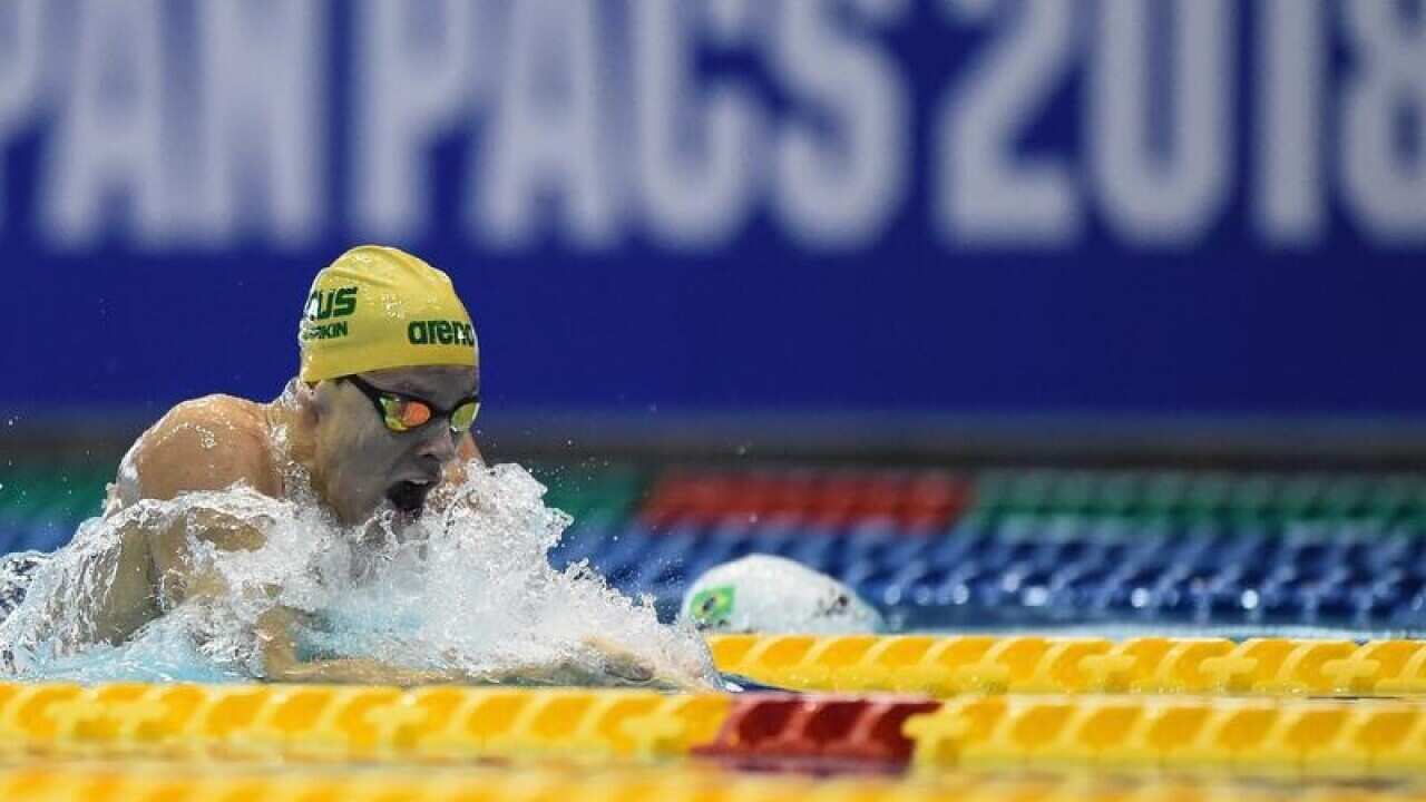 Australia's Mitch Larkin.