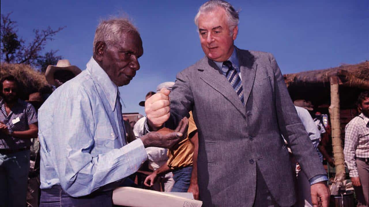 Gough Whitlam, Wave Hill Walk Off, Vincent Lingiari