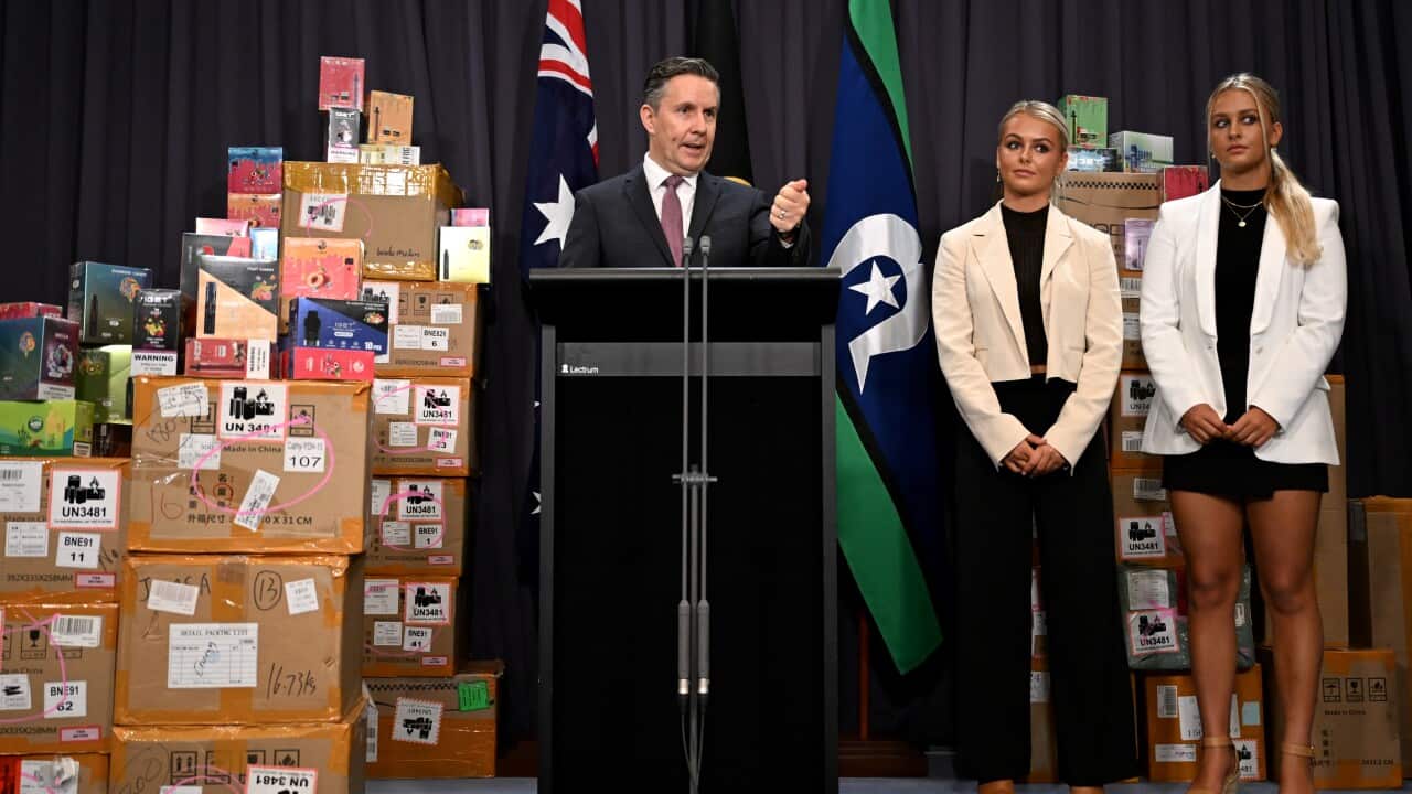 MARK BUTLER VAPING PRESSER